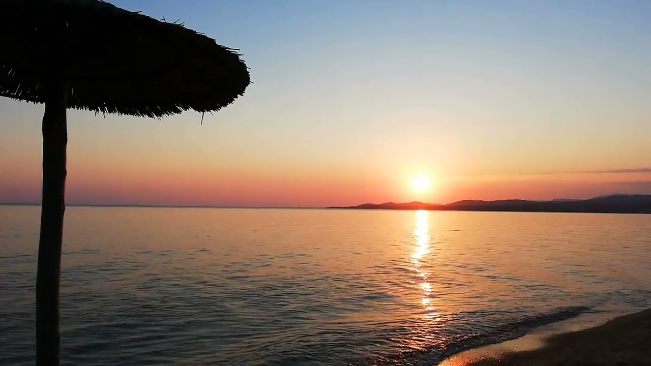 Beautiful Sunset at the Beach for Relaxation