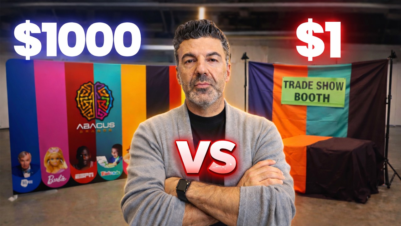 $1 Vs $1,000 Trade Show Booth