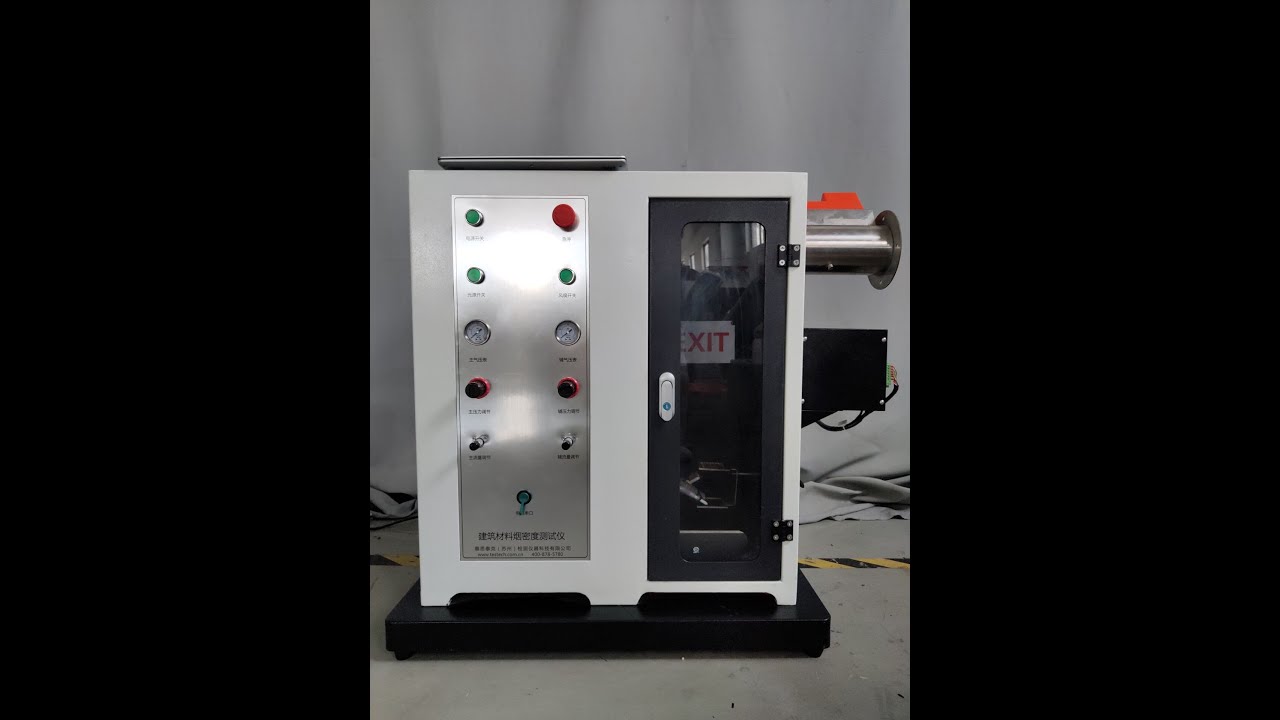 How to operate Smoke Density Apparatus (ASTMD2843) ?