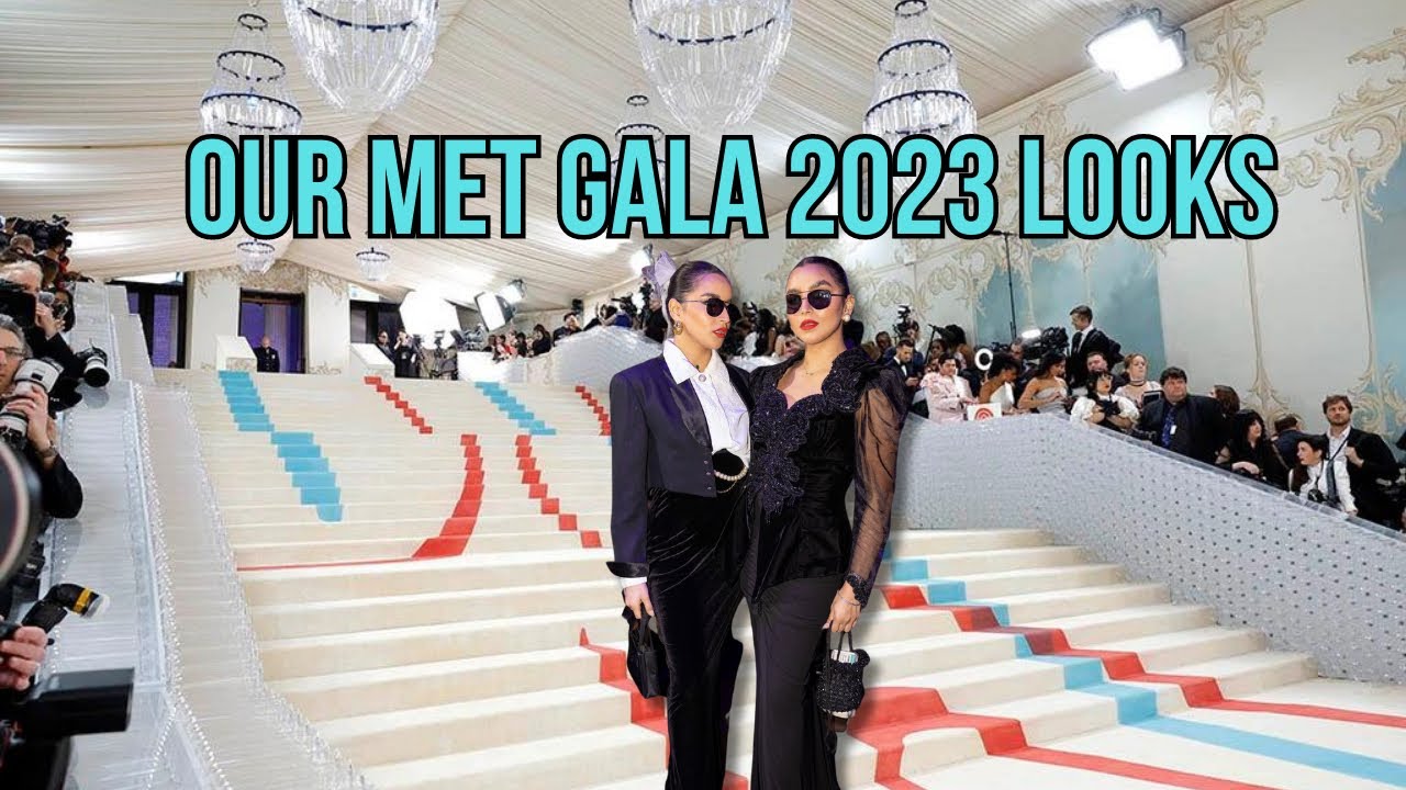 GRWM (us) for THE MET GALA 2023 | تجهيزات ل حفل اليمت كالا على طريقتنا🇲🇦🇺🇸♥️