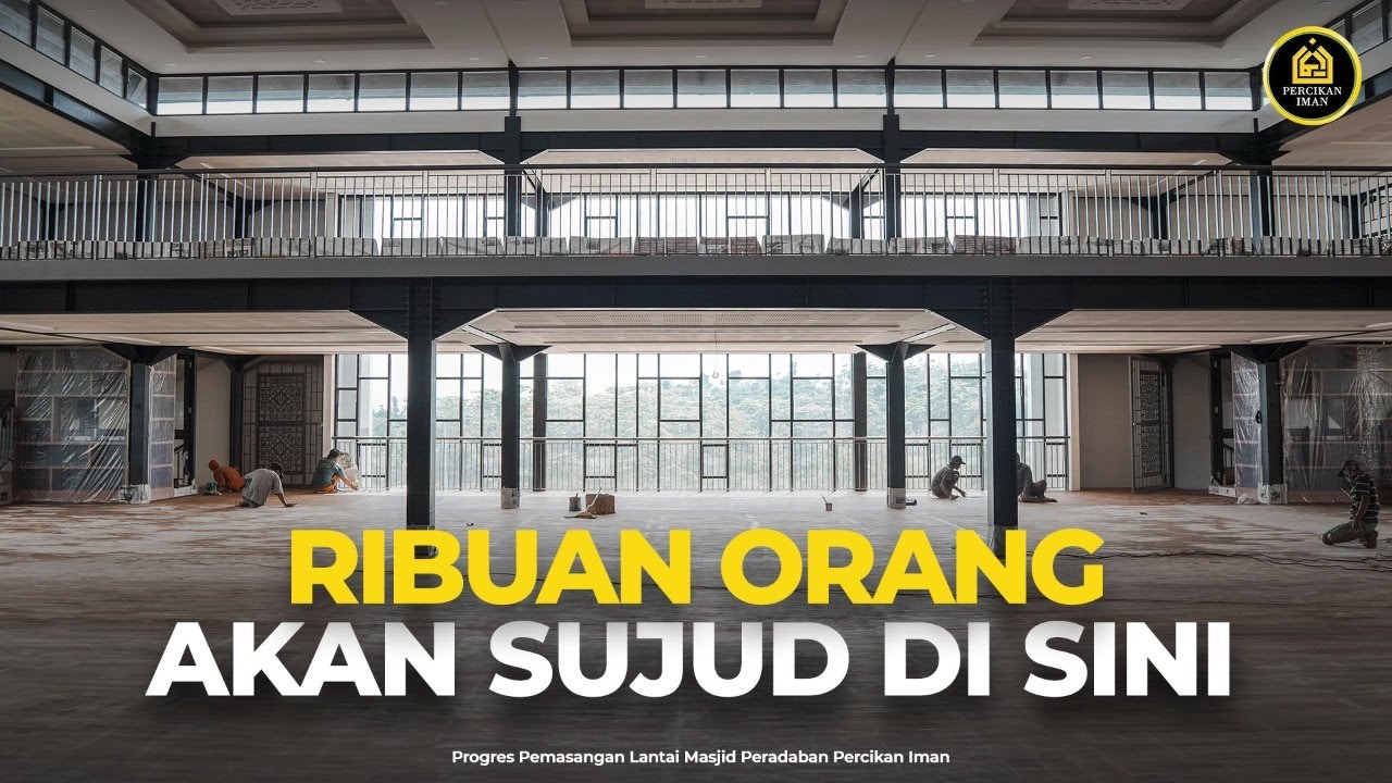Progres Lantai Masjid Peradaban | November 2021 [MASJID PERADABAN ARJASARI]