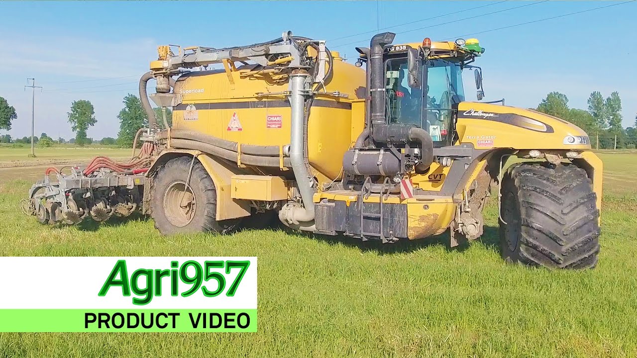 VOGELSANG XTill ProTerra 8 ROW - Challenger Terra-Gator 835 CVT | STRIP-TILLAGE in ITALY
