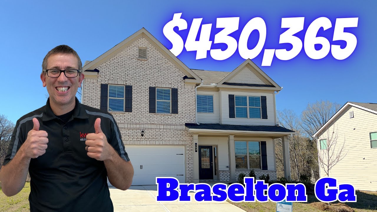 Braselton Ga New Construction Home Tour | Living in Braselton Ga | Living in Atlanta Ga