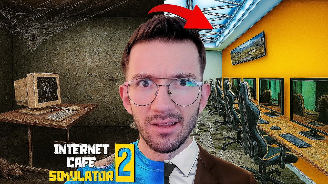SOKAN KAFE GERİ DÖNDÜ !! | INTERNET CAFE SIMULATOR