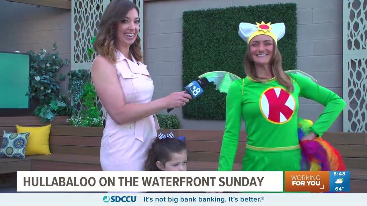 Hullabaloo on the Waterfront with The Super Dentists | Summer 2023 | CBS8 San Diego Segment