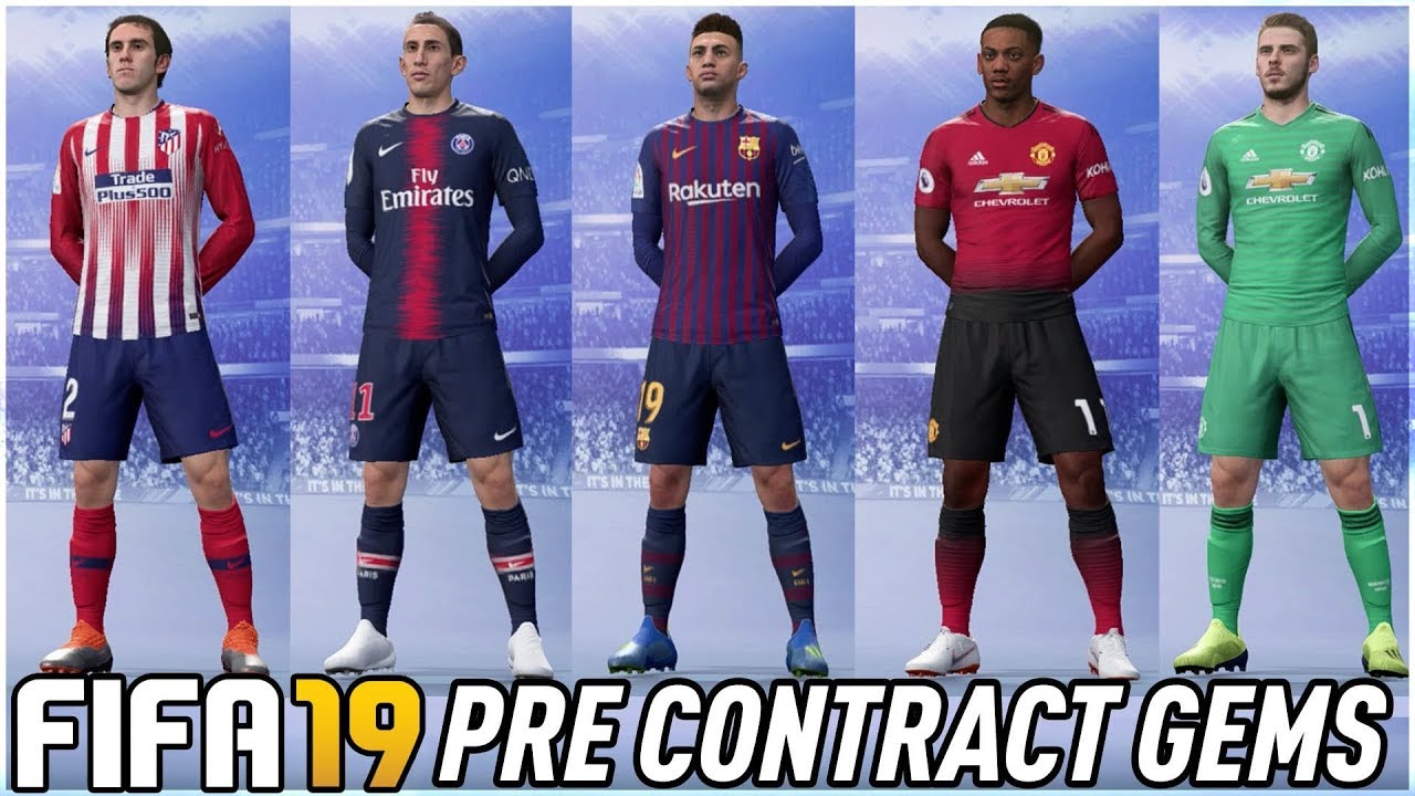Режим карьеры в FIFA 19 &mdash; лучшие игроки, контракты которых истекают до окончания срока действия.