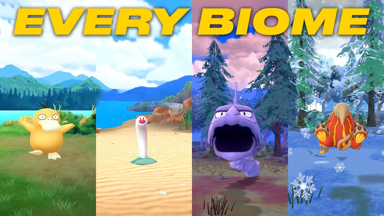 I Went to EVERY New Biome in Pok&eacute;mon GO