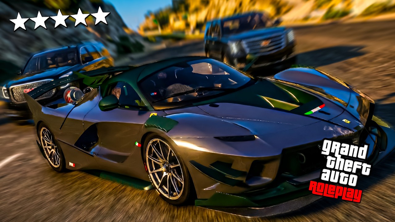 ASI CONSEGUI el FERRARI MAS MODIFICADO de TODO GTA5 RP