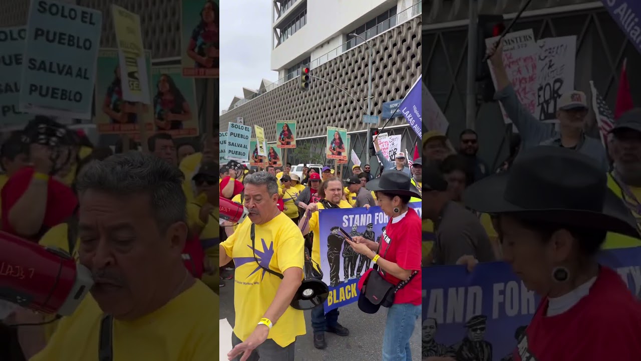 LA May Day Protest At MacArthur Park - 5/1/26