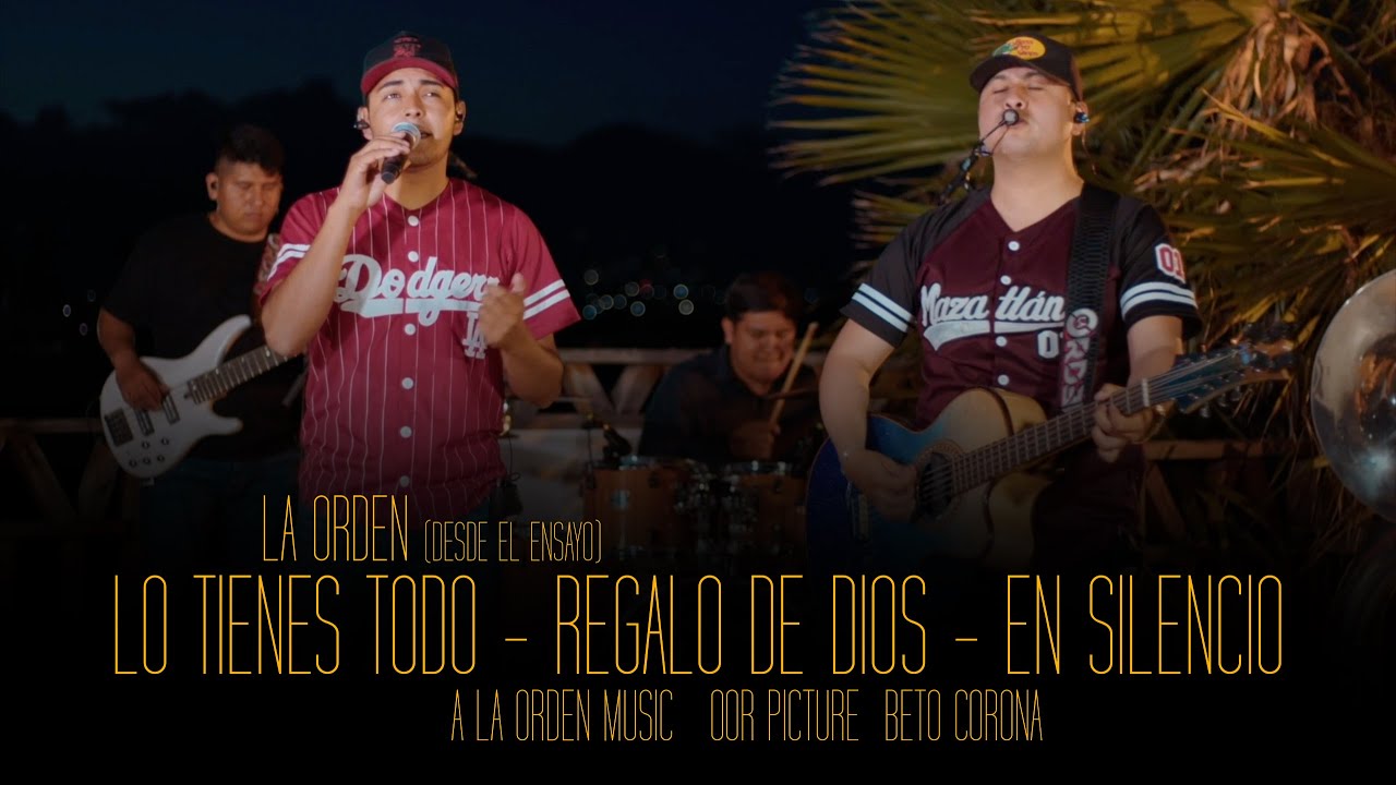 LO TIENES TODO / REGALO DE DIOS/ EN SILENCIO - LA ORDEN