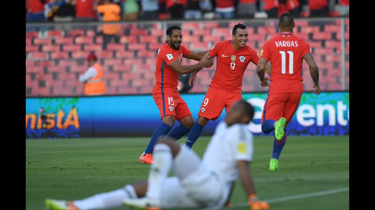 Chile 3-1 Venezuela | Clasificatorias Rusia 2018 | Partido completo en #EstadioEnPortales