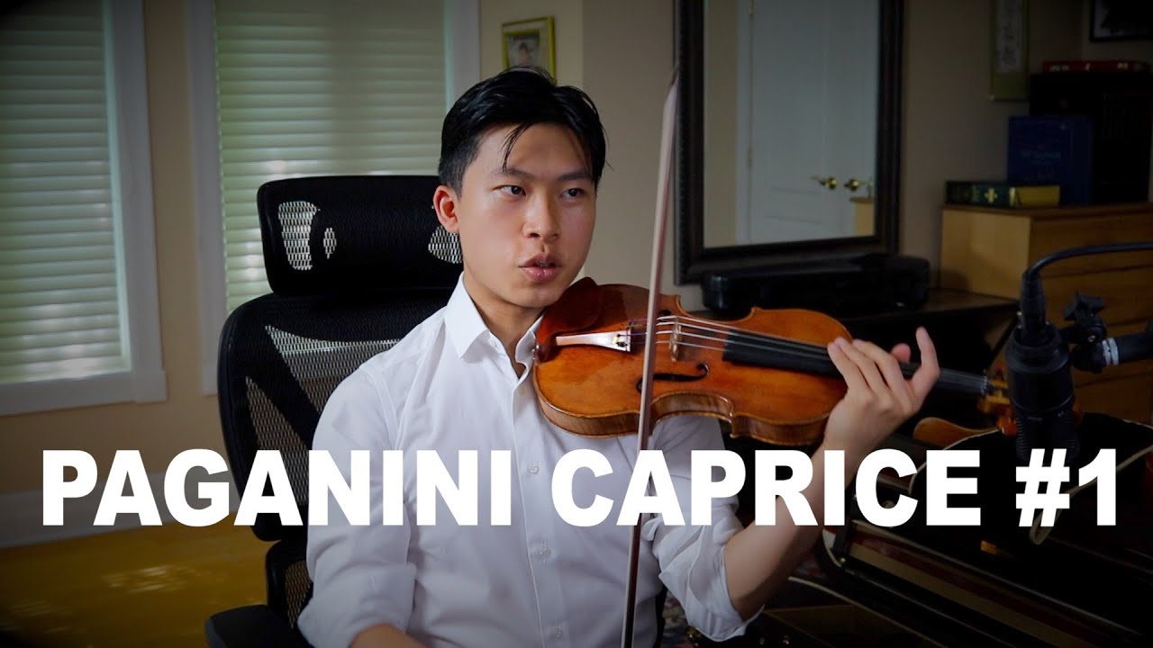 how to play Paganini Caprice No. 1