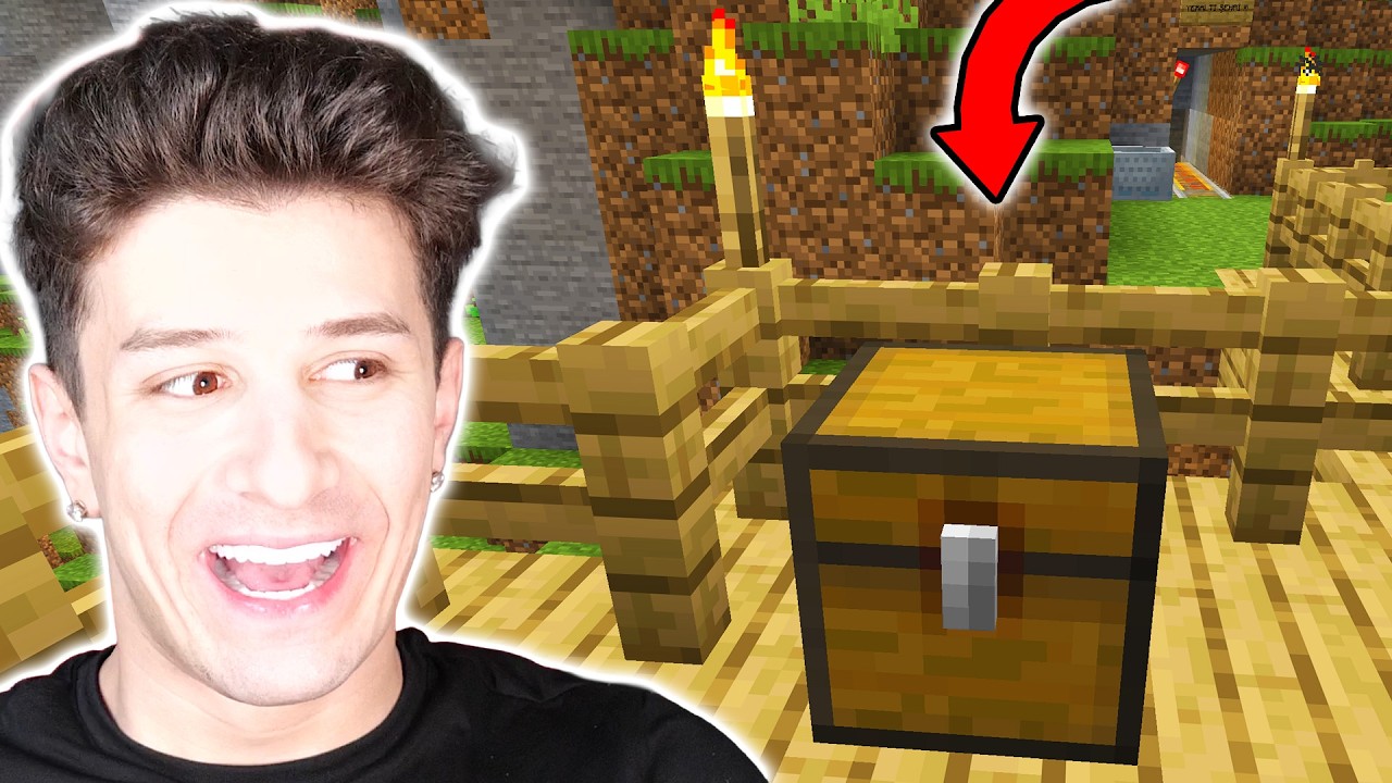 MİNECRAFT : EVİMDE GİZEMLİ SANDIK BULDUM