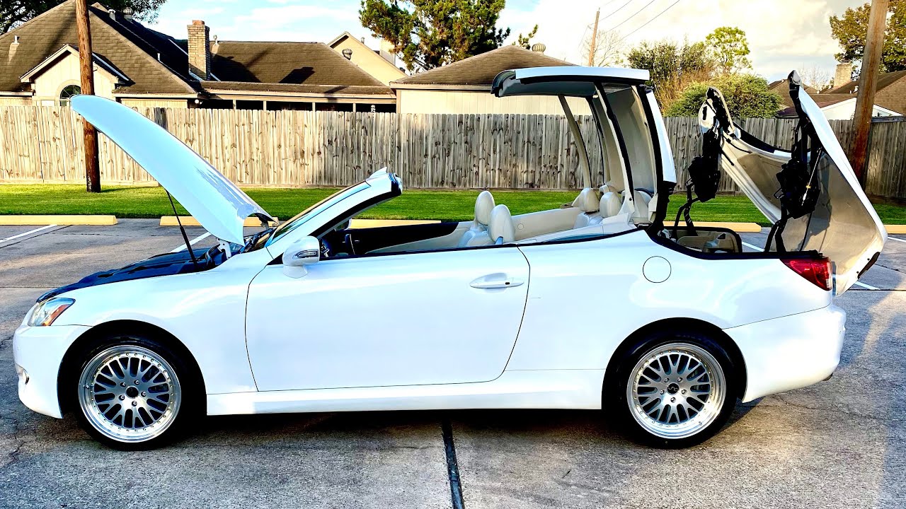 2010 Lexus IS250C - Trunk Area - Open/Close Hard Top Convertible