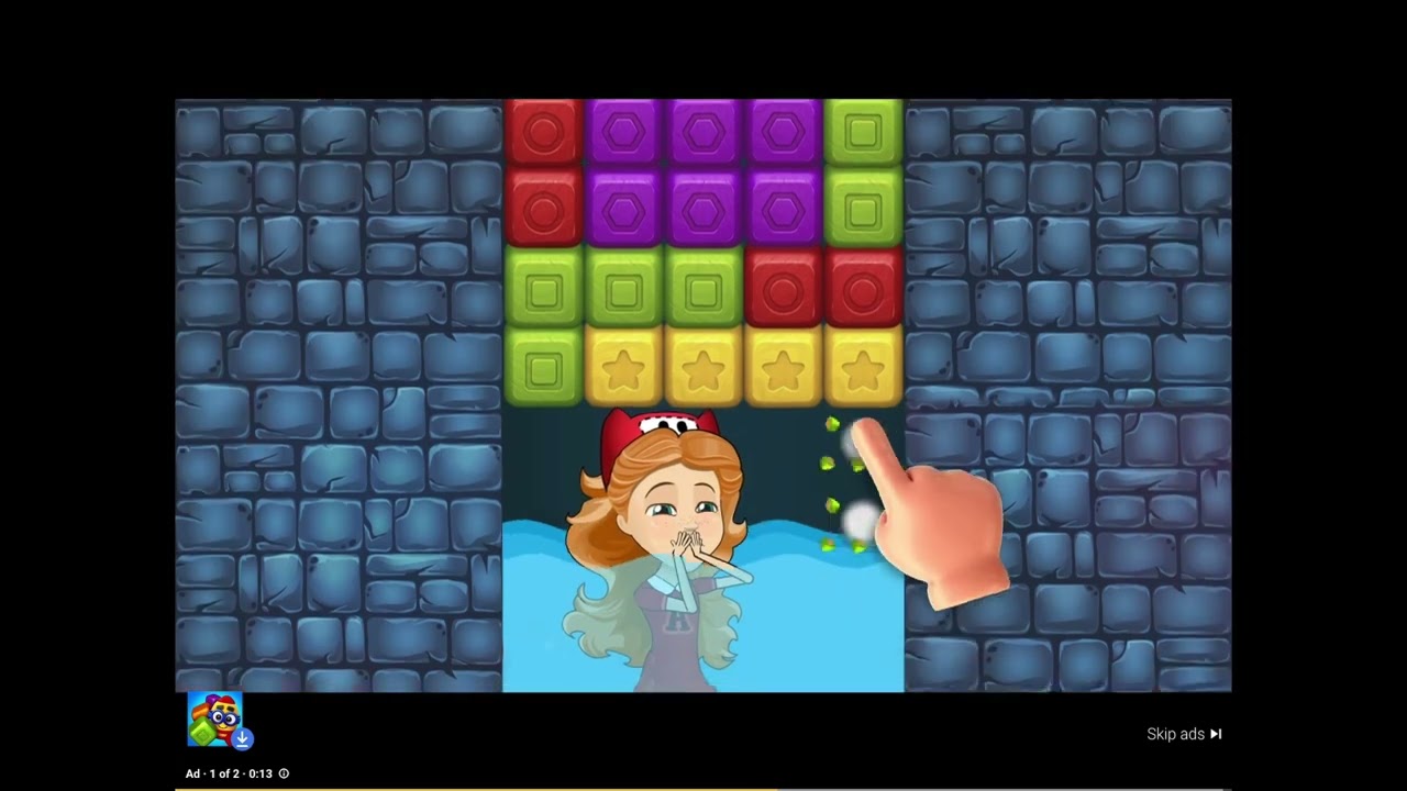 Match three mobile game ad compilation