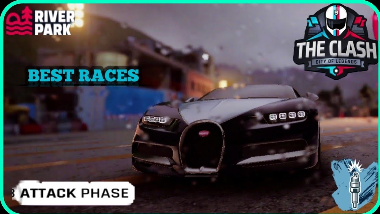 Asphalt 9 Legends | Club Clash Attack Phase Best Races | River Park Street