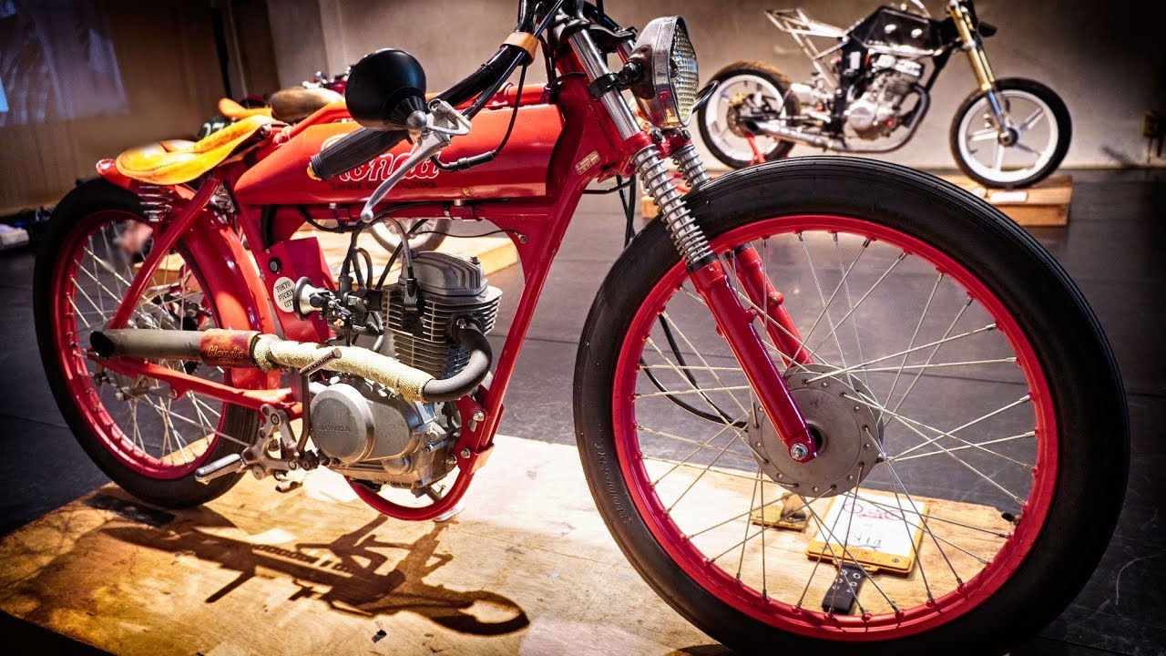 Honda CB50 Board Tracker Custom Bike Build Off