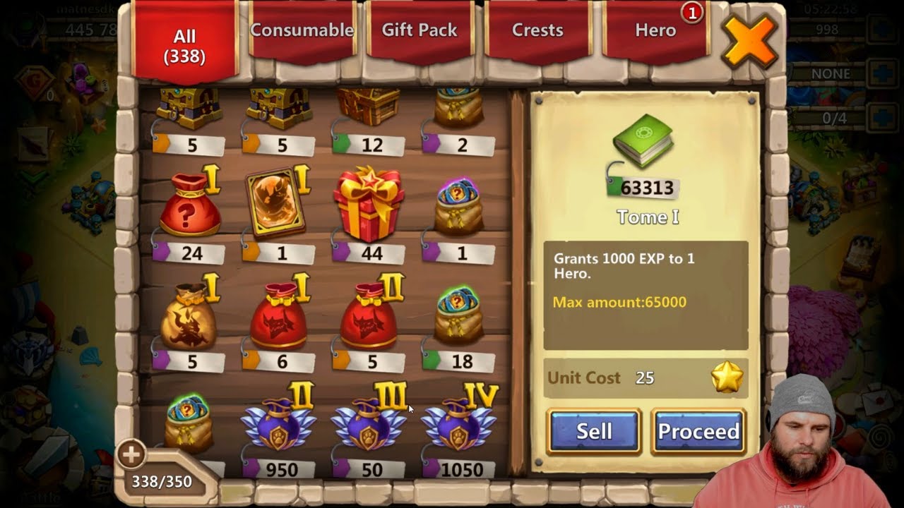 A Stacked Free 2 Play Account | Castle Clash
