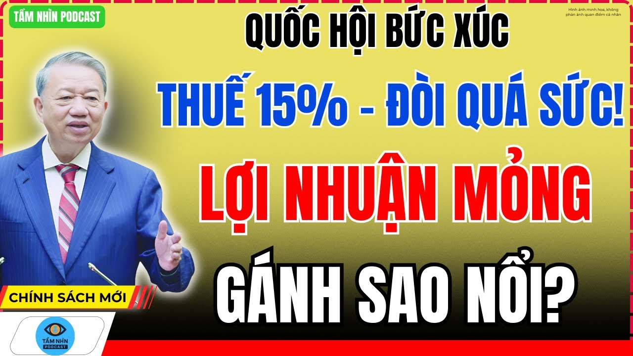 Sốc:  Hộ Kinh Doanh Nhỏ “Thở Không Nổi” - Thuế 15% Bị Cho Là Không Phù Hợp