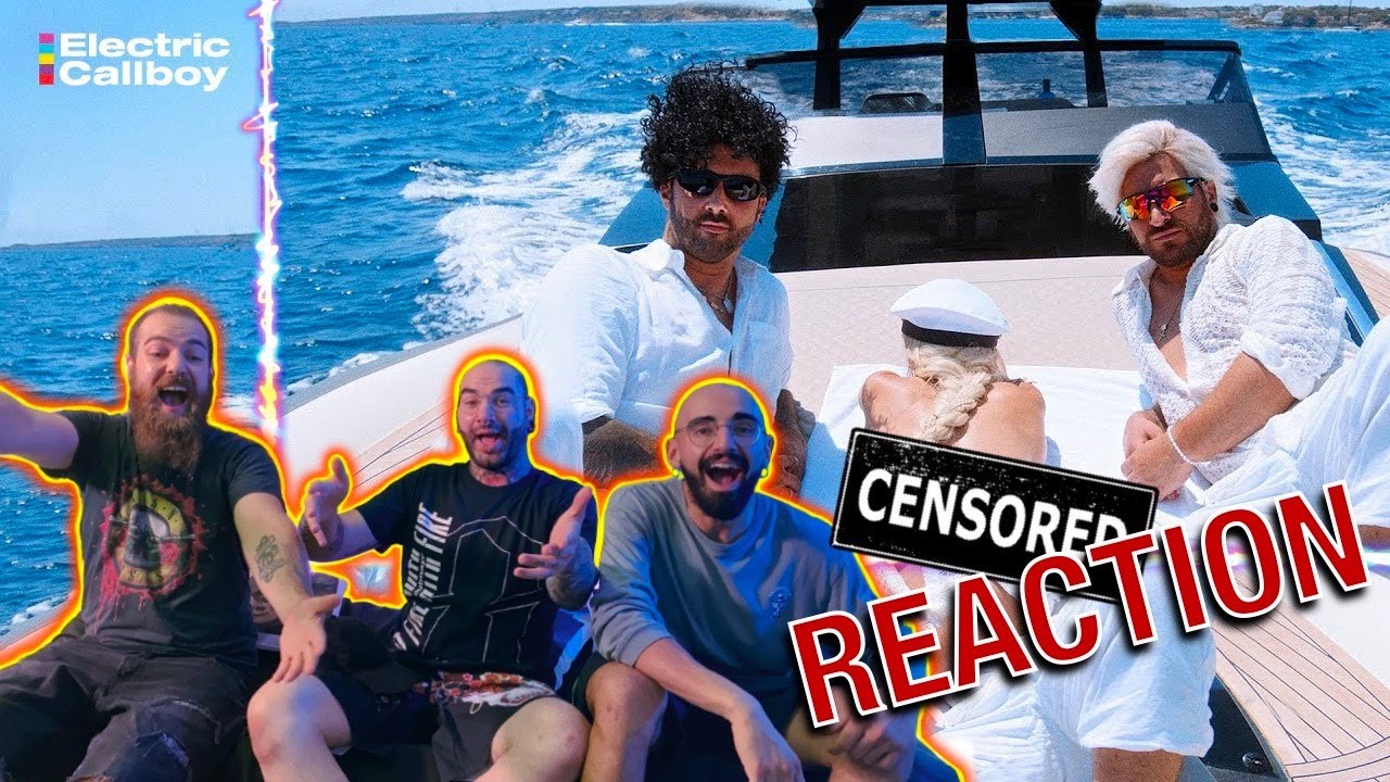 WE FELL IN LOVE! | Metalcore Band Reacts | Electric Callboy - Hurrikan