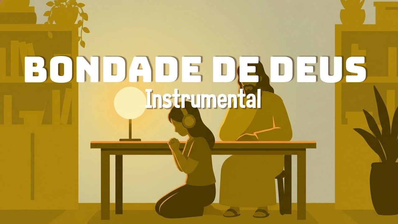 Bondade de Deus Piano Instrumental  Música de Oração e Estudo 1 Hour Worship Music