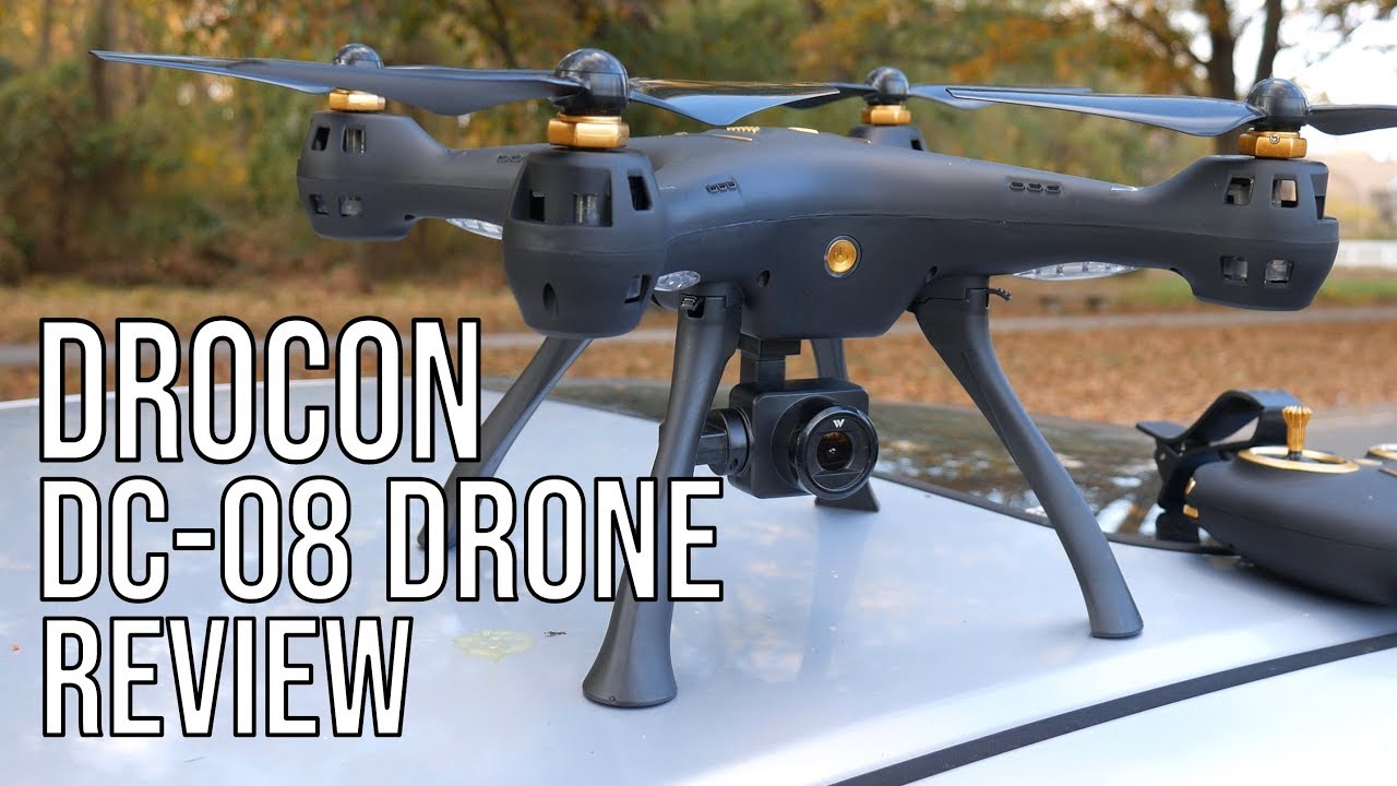 Drocon DC-08 Beginner Drone Review - Best Drone for Beginners :?