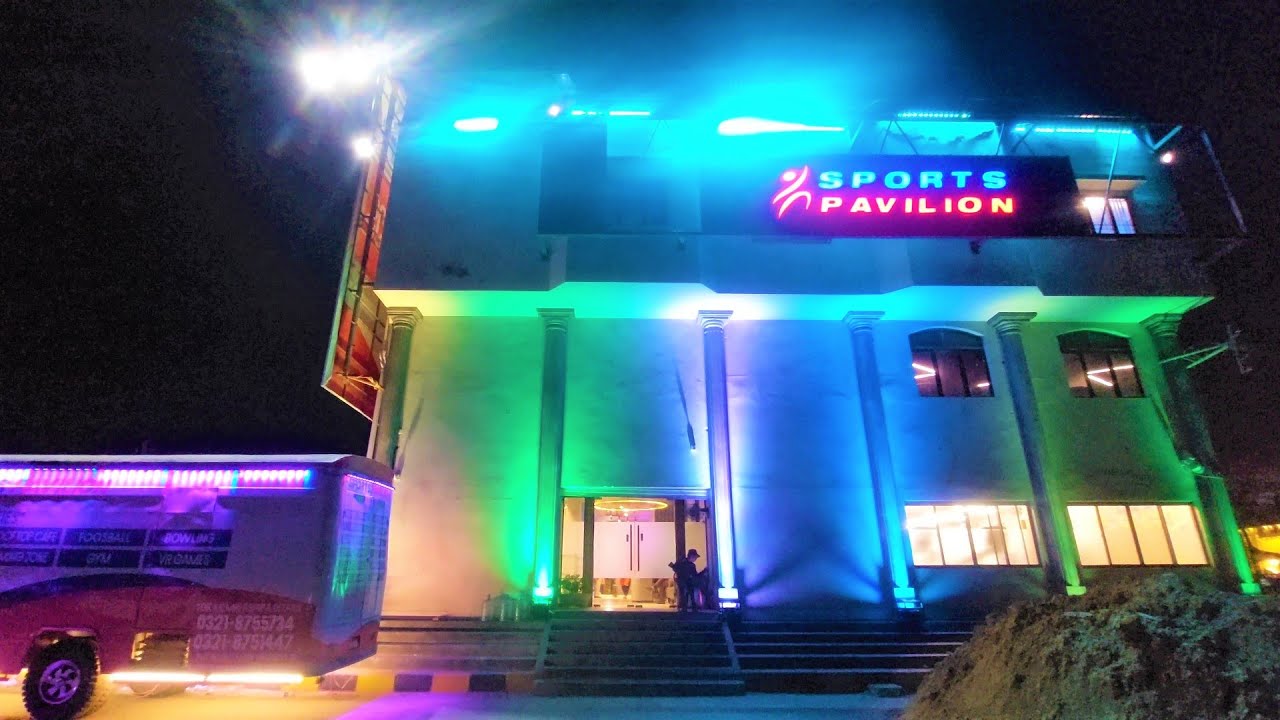 New Sports Paviliion from Pavilion End Club Management AA Joyland @ Opposite KU, Gulistan e Johar