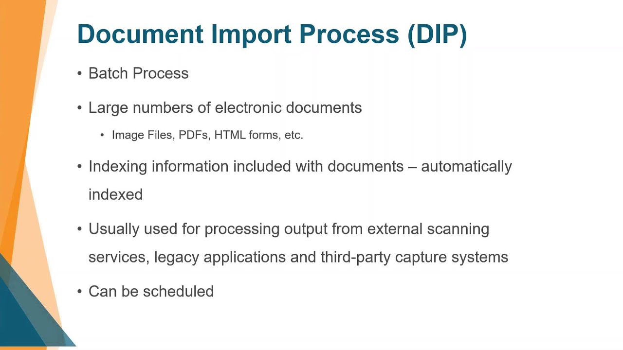 Support Webinar: Capture - Importing Documents into OnBase