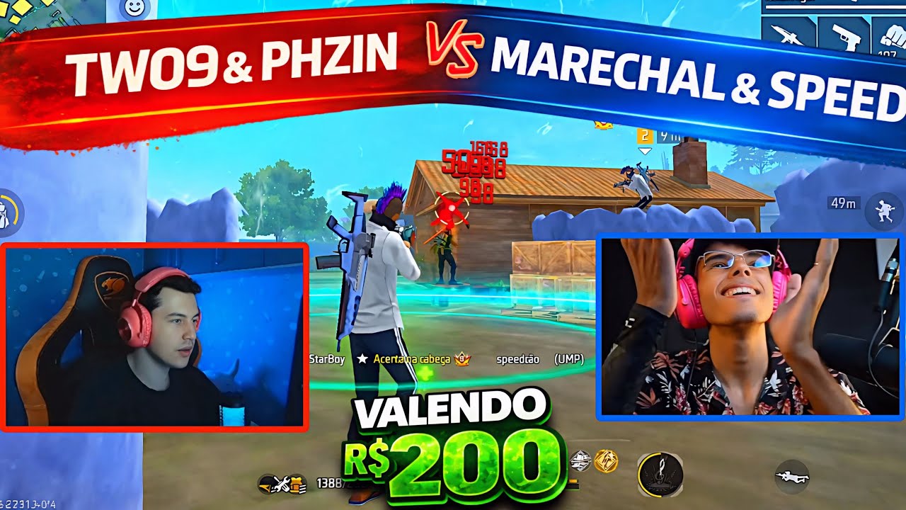 2x2 APOSTADO R$200! TWO9 x MARECHAL FRENTE A FRENTE 🔥 VALENDO DINHEIRO!