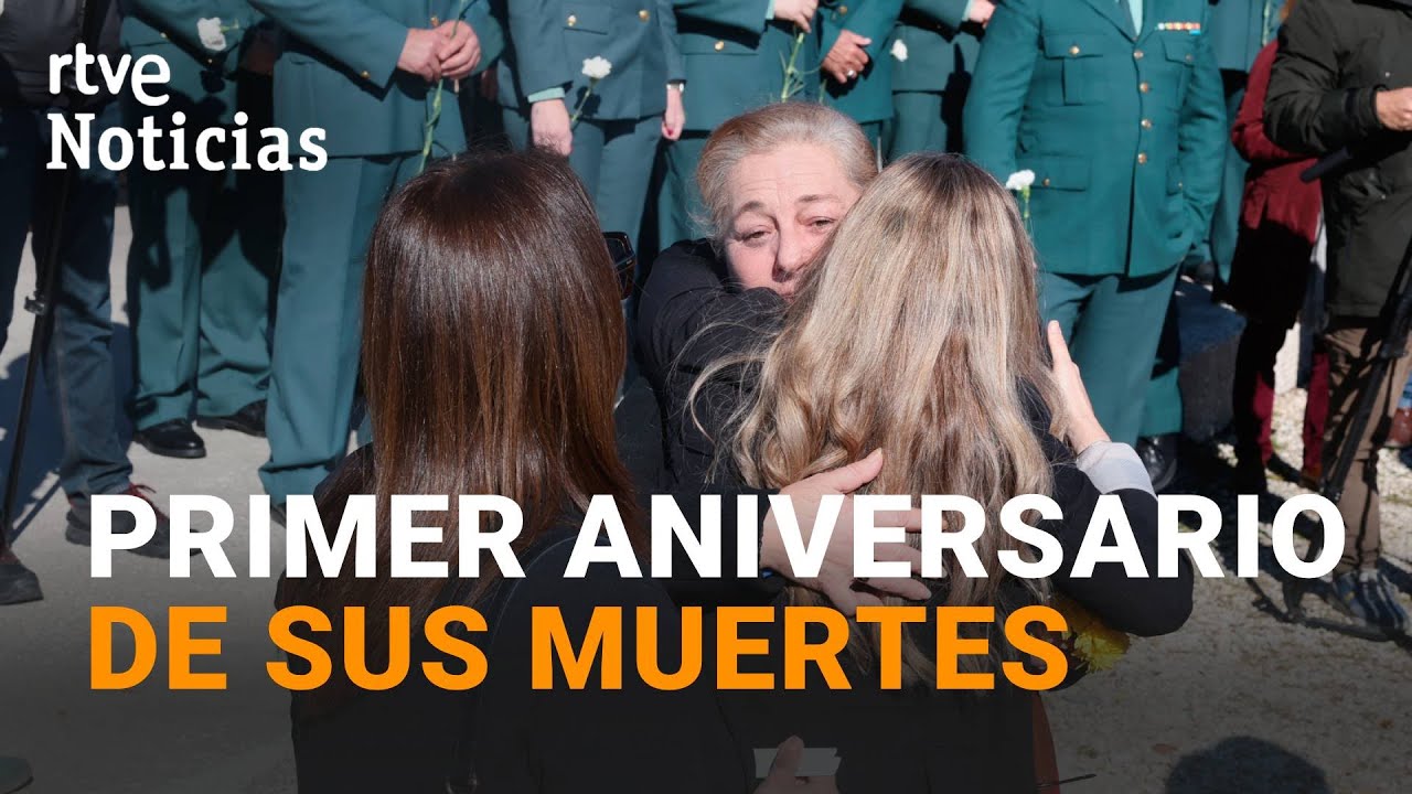 BARBATE: PIDEN JUSTICIA para los DOS GUARDIAS CIVILES ARROLLADOS por una NARCOLANCHA | RTVE Noticias