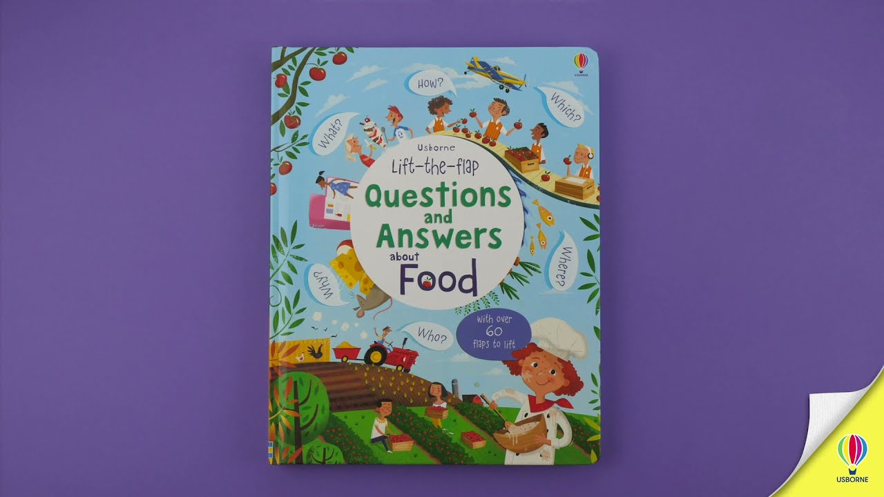 Lift-the-flap Questions and Answers about Food