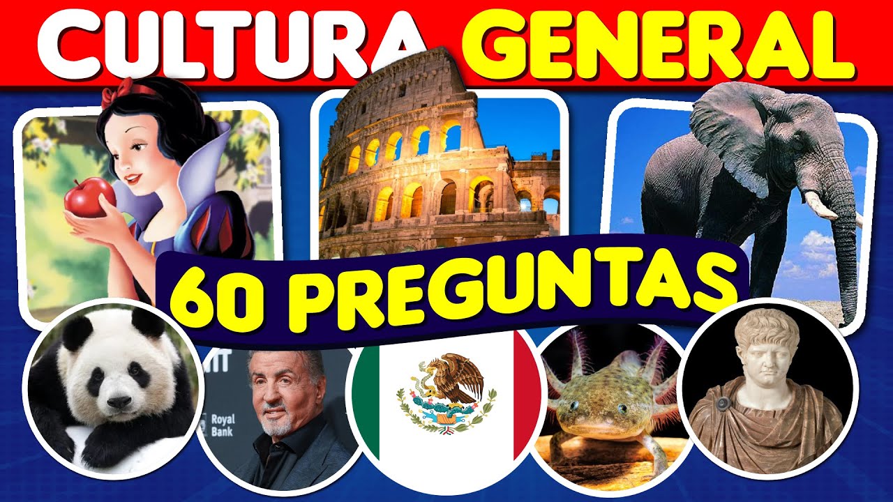 ¿Cuánto Sabes de Cultura General? 🗿📚 | Ponte a Prueba ✅🤓