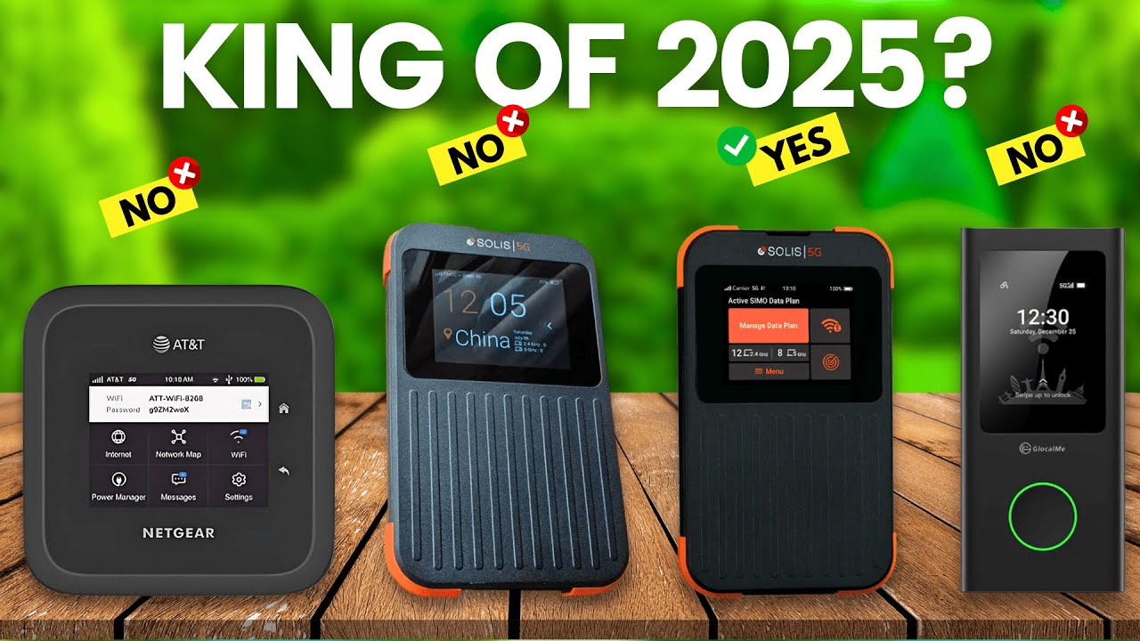 6 Best Portable Wifi Hotspots 2025