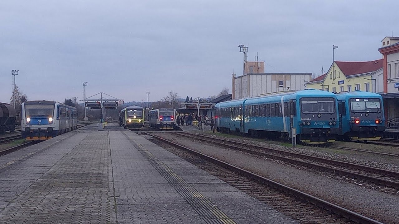 Vlaky Turnov 16.12.2023
