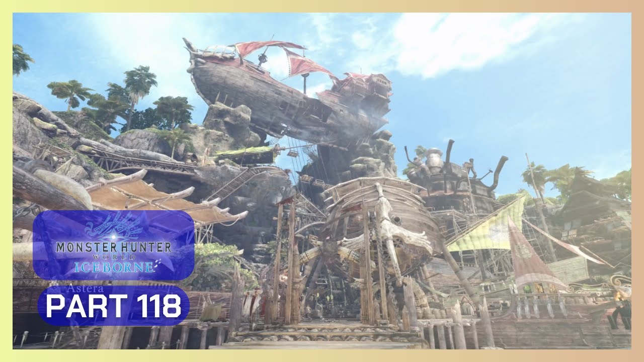 Monster Hunter: World | PS4 | Playthrough | Part 118 || Landing in the New Icy Lands ||