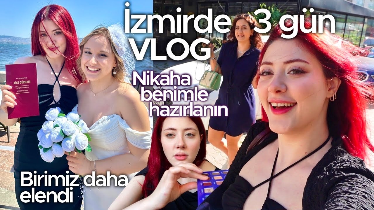 16 yıllık arkadaşım evlendi 👰‍♀️ nikaha benimle hazırlanın