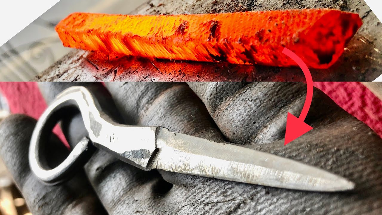 Handmade Making Keychain Knife From File ….