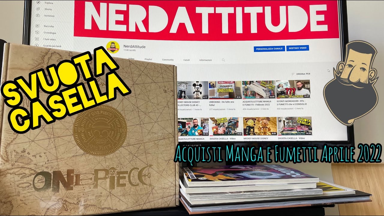 SVUOTA CASELLA - Video Acquisti Manga e Fumetti Aprile 2022