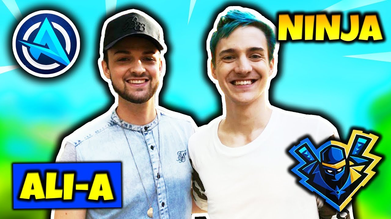 NINJA & ALI-A PLAY FORTNITE DUO TOGETHER FOR THE FIRST TIME | Fortnite Daily Funny Moments Ep.99