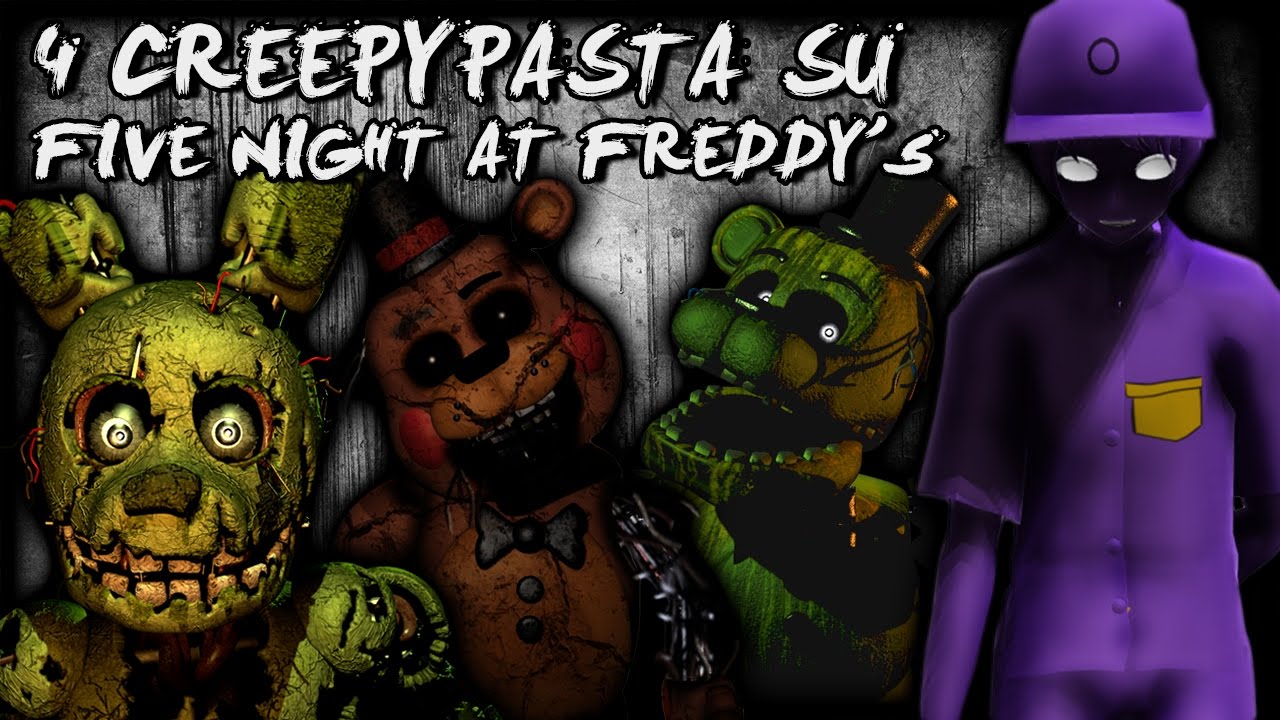 4 Creepypasta che forse non sai su FNAF Five Nights at Freddy's