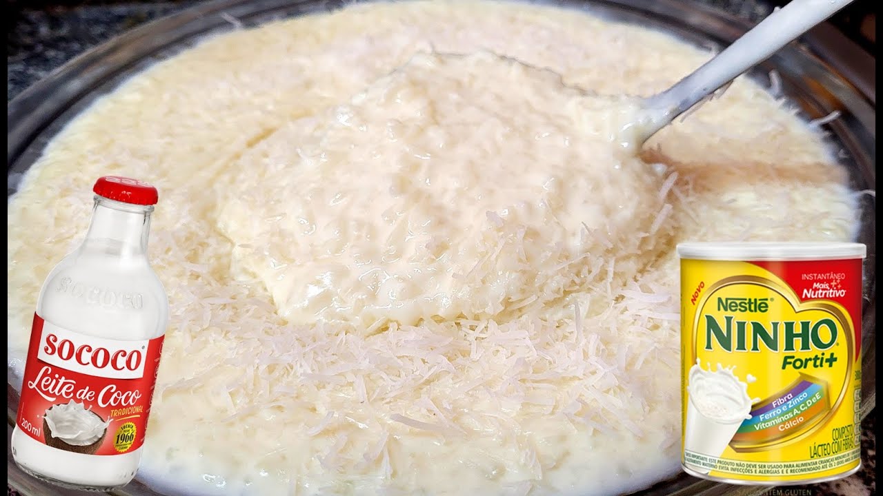 ANTES DE FAZER ARROZ DOCE VEJA ESSE VIDEO AQUI ENSINO COMO DEIXAR O ARROZ DOCE MUITO CREMOSO