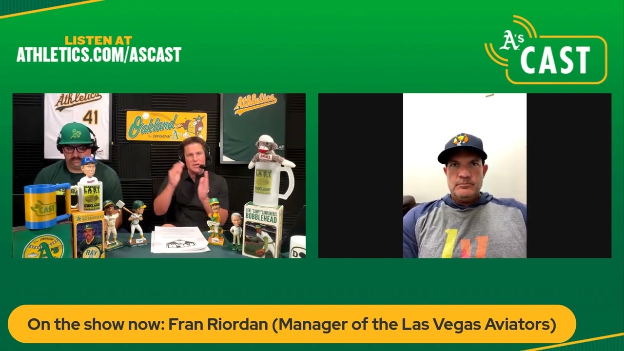A's Cast Live: Fran Riordan Talks Shea Langeliers