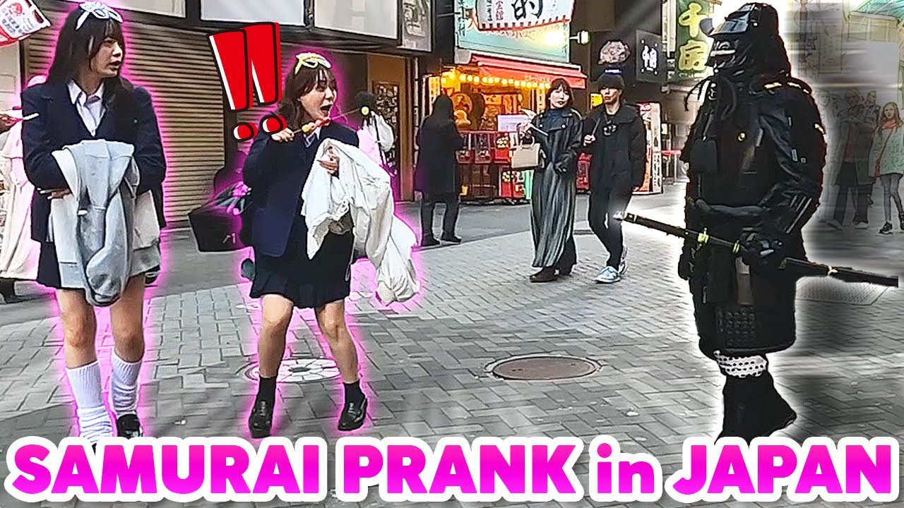 【🇯🇵】SAMURAI Mannequin Prank in JAPAN (Osaka, Nara) #15