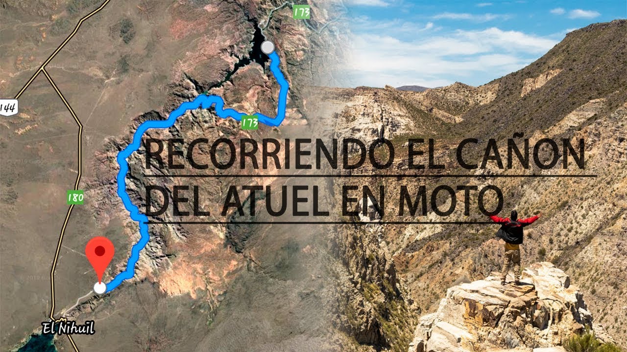 Cañon del Atuel - San Rafael - Mendoza. Recorrido en moto #3