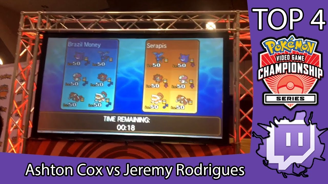 Santa Clara Regionals 2019 || Ashton Cox vs Jeremy Rodrigues || VGC Masters Top 4
