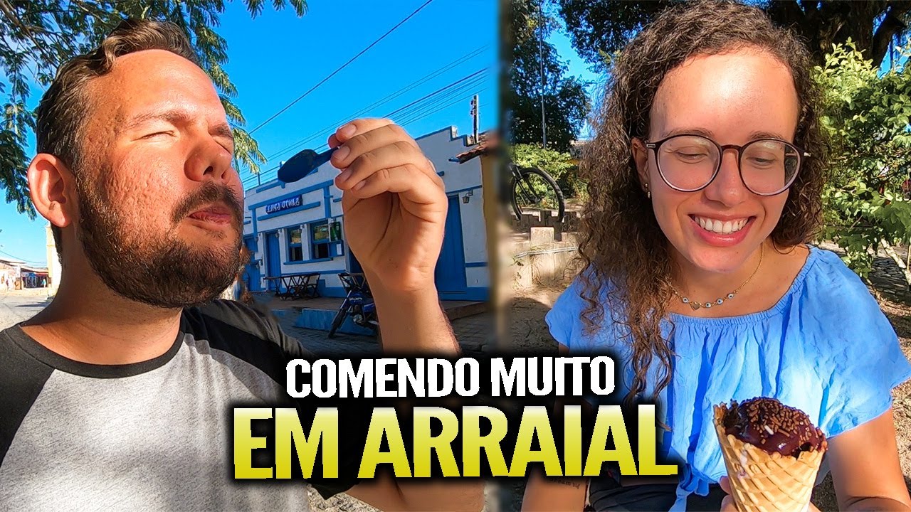ARRAIAL D’AJUDA - Provando comidas