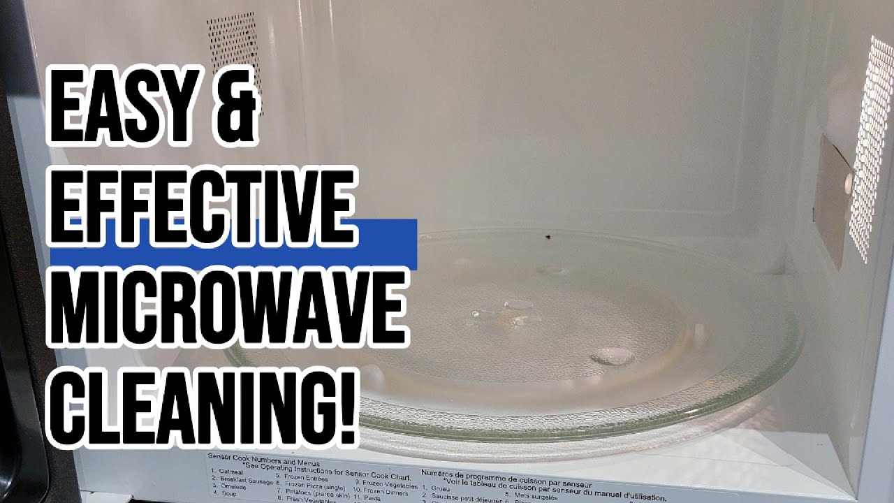 How to clean Microwave ? Try This Simple Deep Clean Hack! (No Scrubbing Needed!) Full version