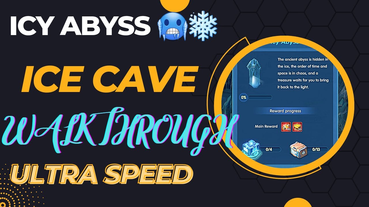 ICe Abyss Walkthrough Ultra Speed Version - New Space Discovery Completion 💯