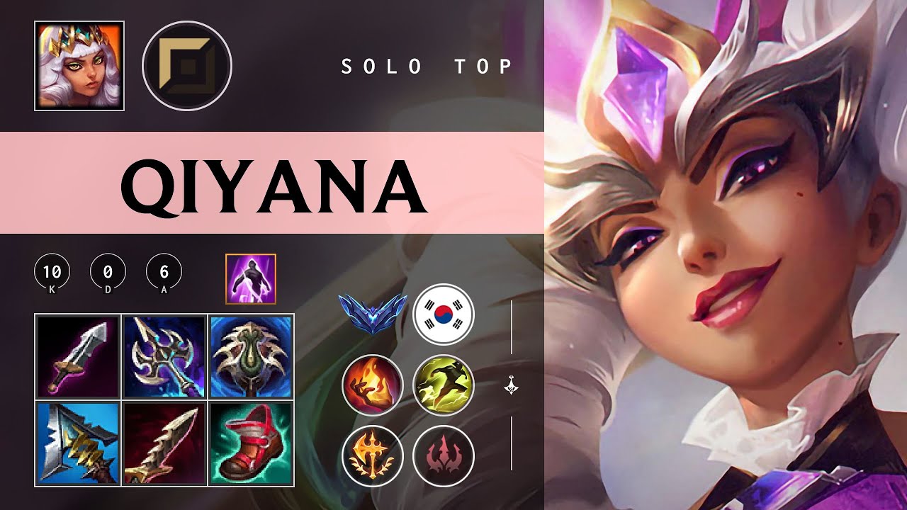 Qiyana Top vs Ornn - KR Diamond Patch 26.03