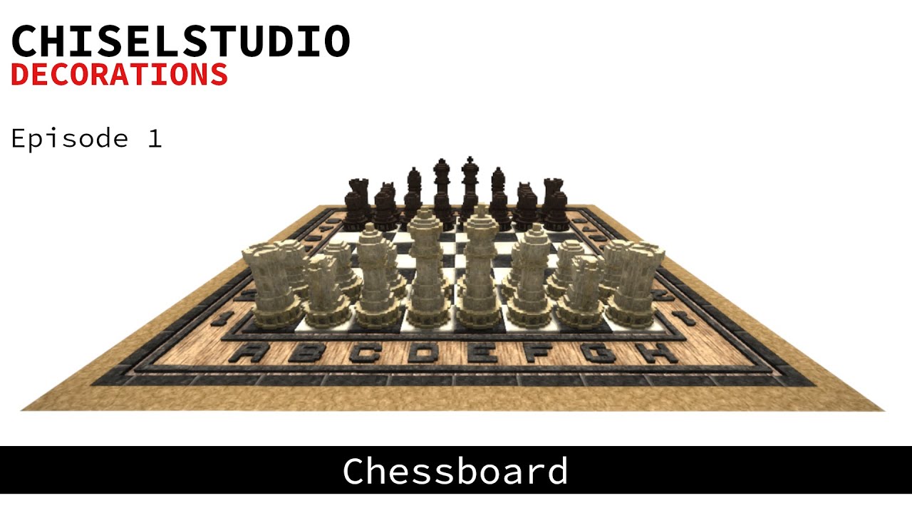 Chiselstudio Decorations EP1 - Chessboard